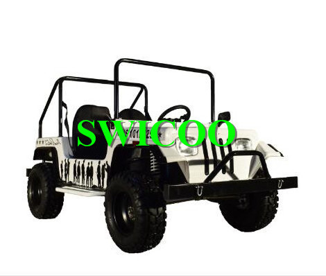 Mini Jeep Factory Direct Sales 125CC 150CC 200CC 4-strokes Gas UTV 2 Seats 4 Wheel Customize Zhejiang 12V 9ah Electric Start