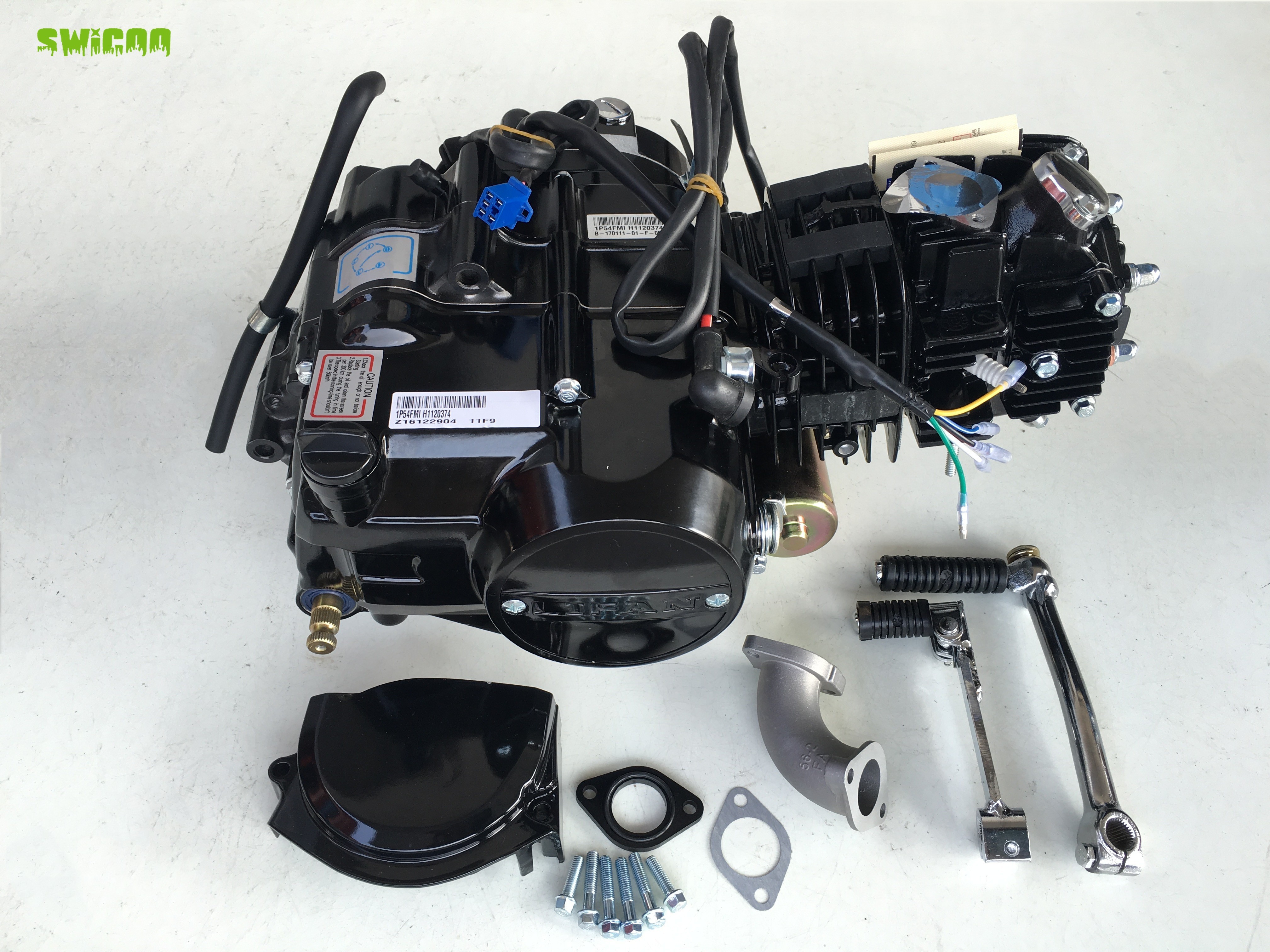 125cc Engine Motor 4 Stroke Electric Start Engine for Dirt Bike Motorcycle  ATV Go Kart Quad Buggy Engine Assembly 125cc