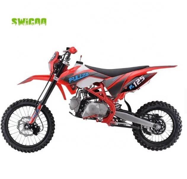 In Stock 125cc Dirt Bike Pit Bike Adults Dirtbikes Pitbikes 125 Dirt Pit Bike with Big 17