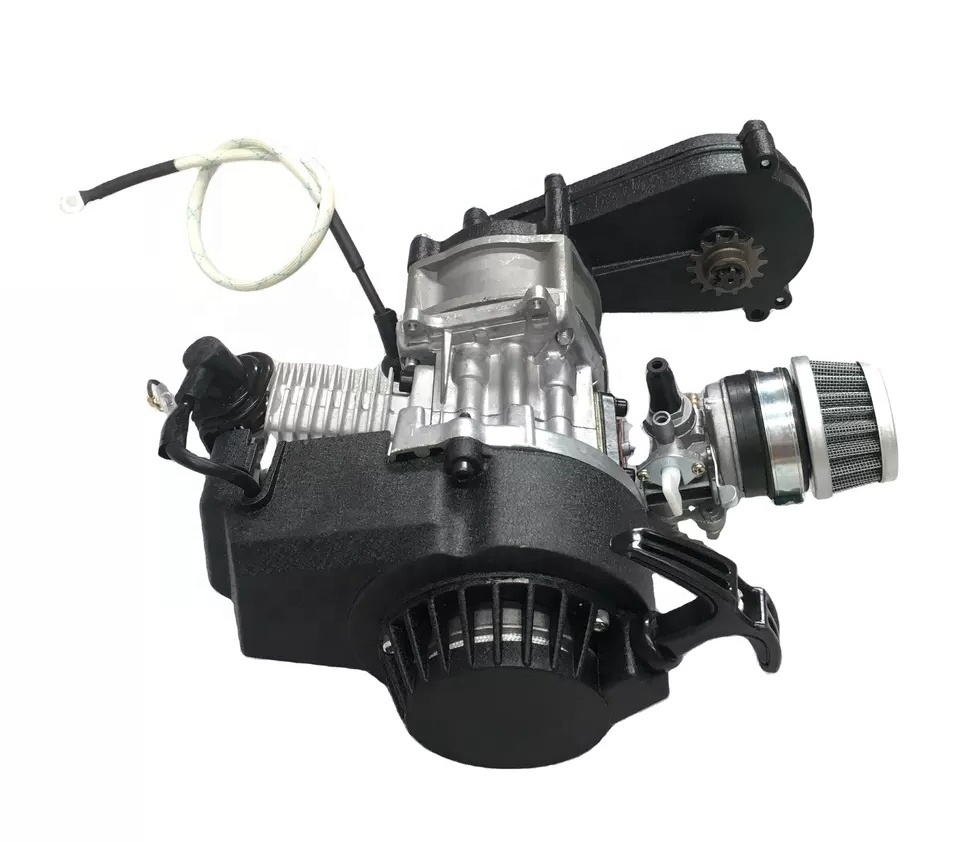 Good Quality 49CC  Pull Start Dirt Bike Engine 2 Stroke Motorcycle Engine for Sale