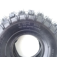 4.10/3.50-4 2Ply Stud Tire 4.10-4 Cart Lawn Garden 410/350-4 Tires Tubeless Dirt Bike Go-kart Motorcycle