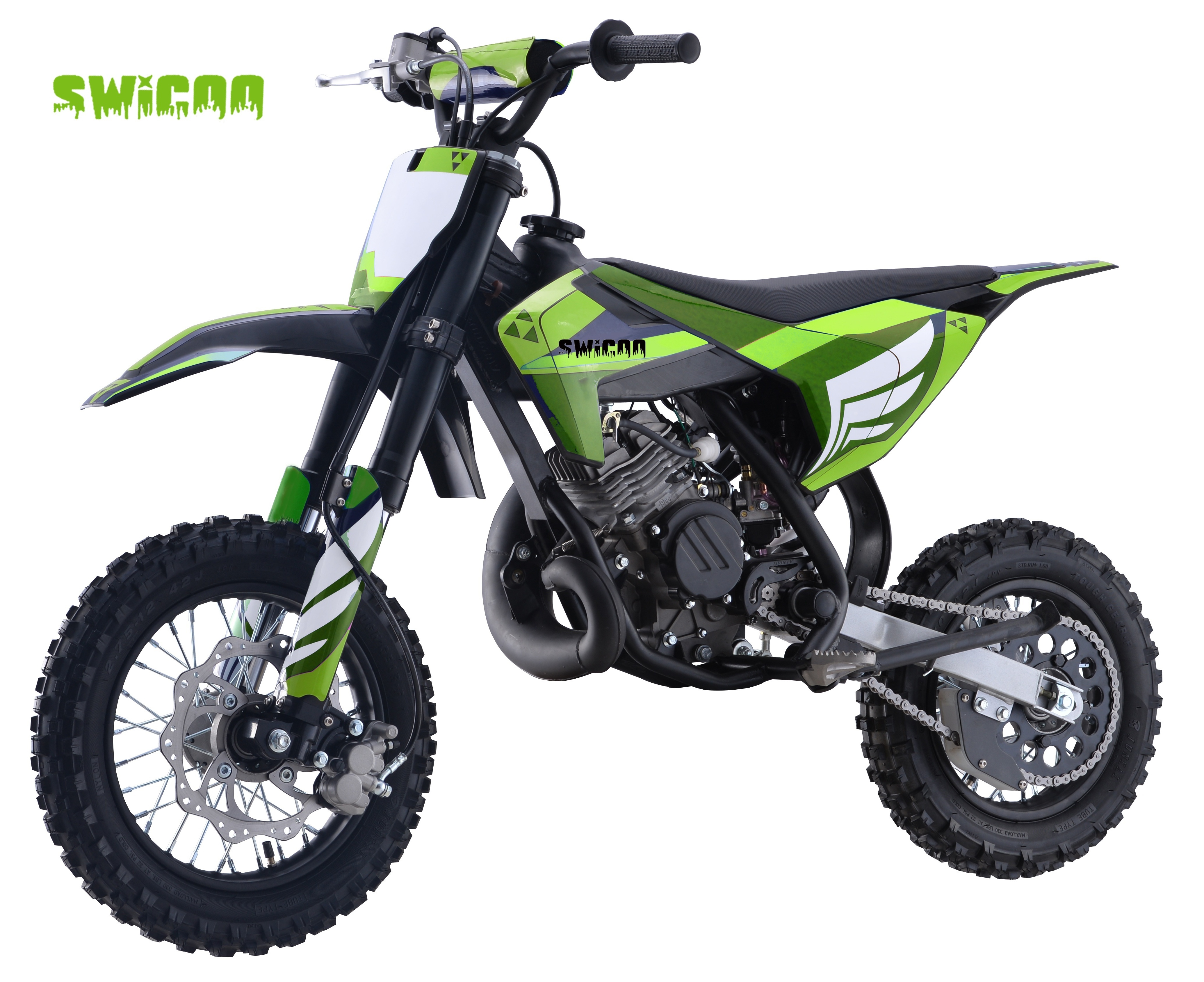 49cc Mini Bike 2-Stroke Off-Road Motorcycle Gasoline Dirt Bike for Kids with Customizable Graphics