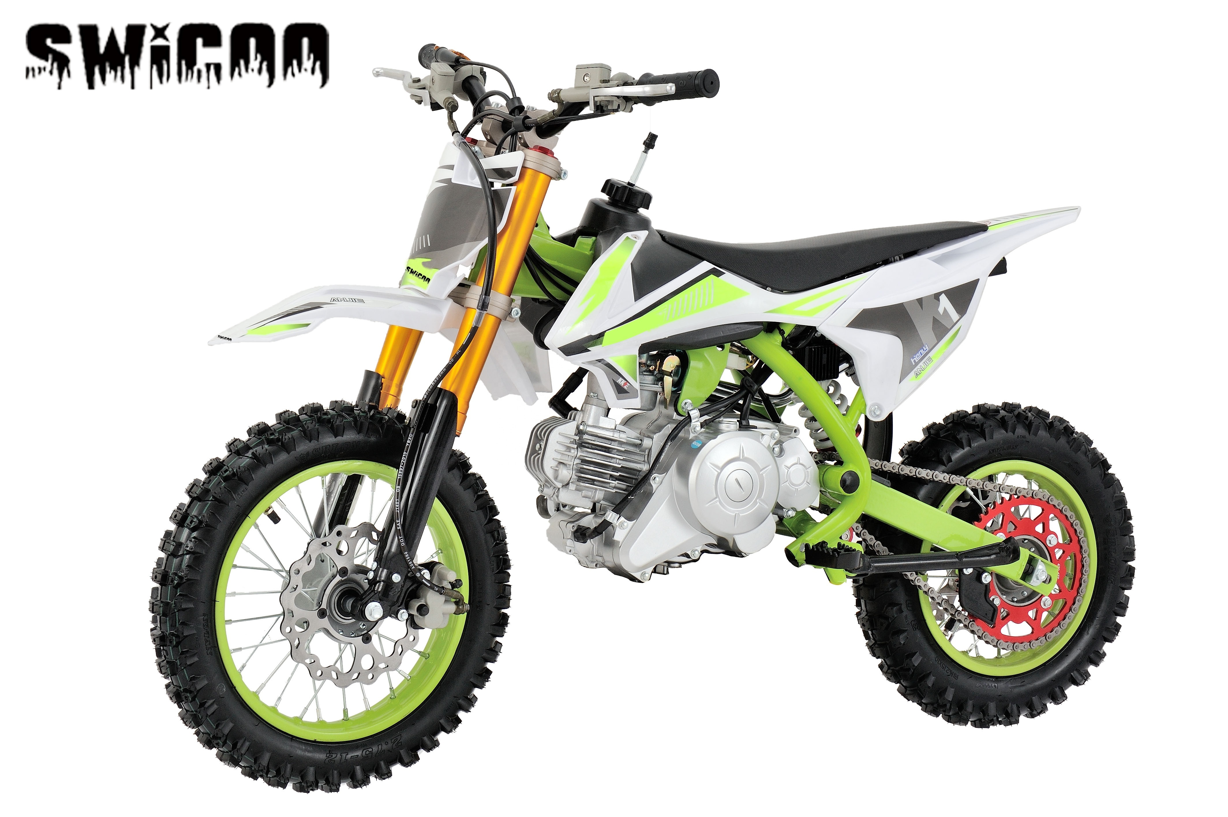 60cc Dirt Bike 4 Stroke Gas Powered Electric Start Pit Bike