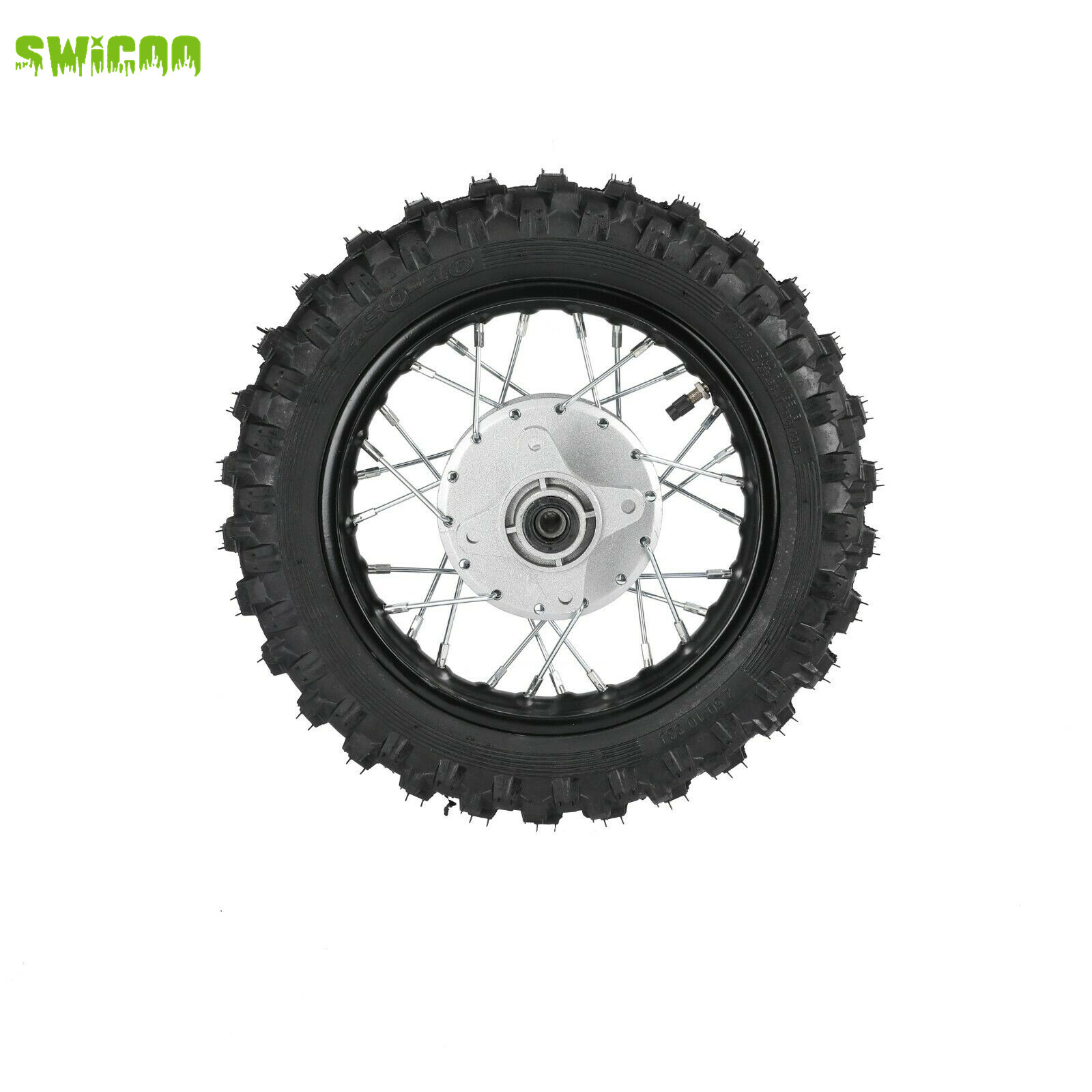 2.50-10 Rear Rim Wheel 10 inch Wheel Rims for 50cc 70cc 110cc SSR Coolster Dirt Bike Motocross Bike