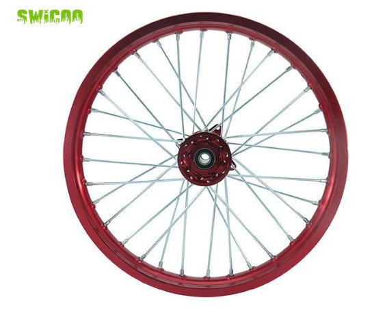 Front Rim Aluminium Rim 15mm Axle 60/100- 14 Inch Wheel Rim for Dirt Bike Motorcycle