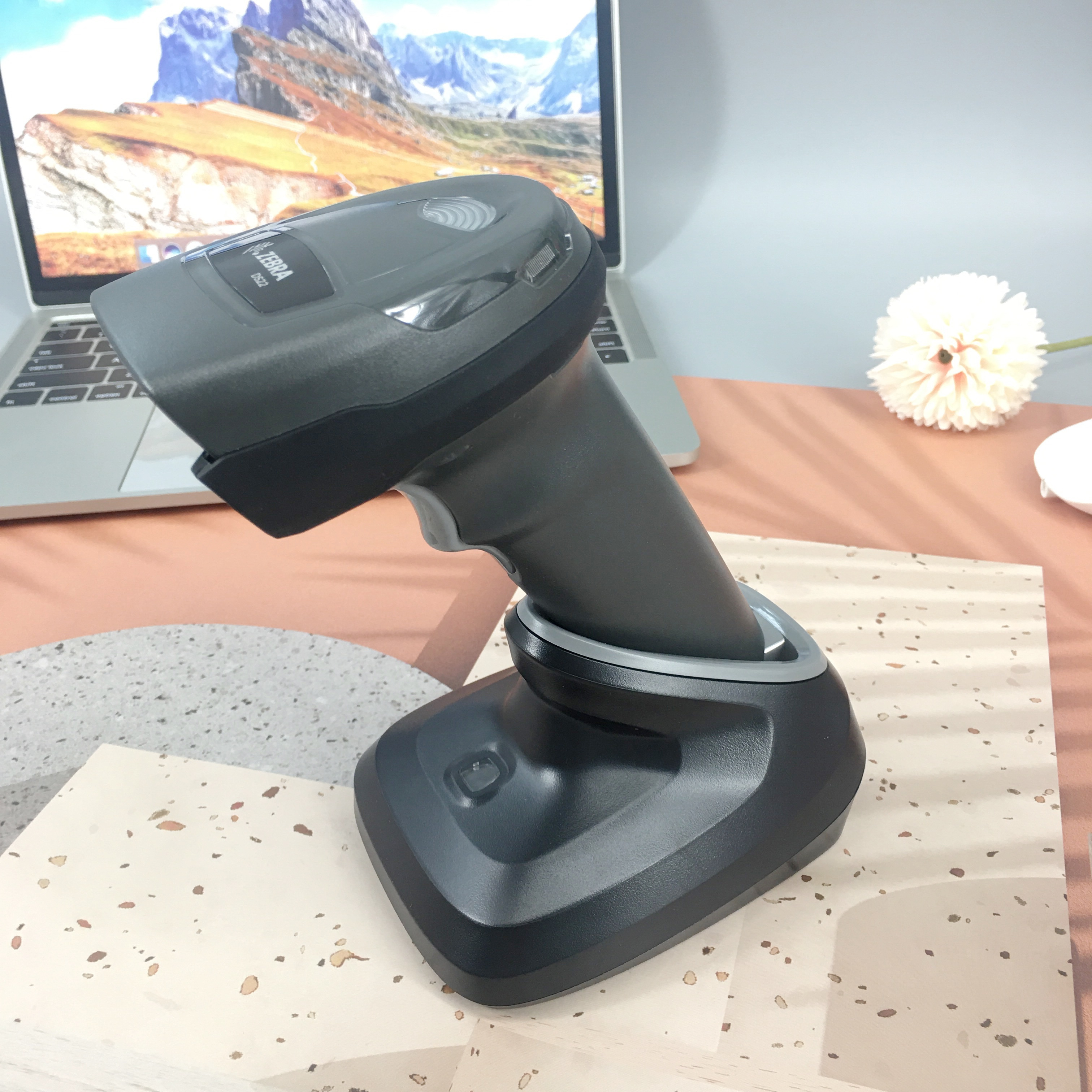 Original Brand New DS2200 Series DS2278 Cordless wireless 1D 2D handheld bluetooth barcode scanner barcode reader with cradle