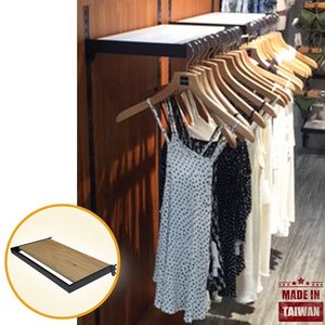 Wall Ledges Cycle Trousers Decorate Indoor Use Clothing Hang Shelf Panel for Slotted Upright Strip