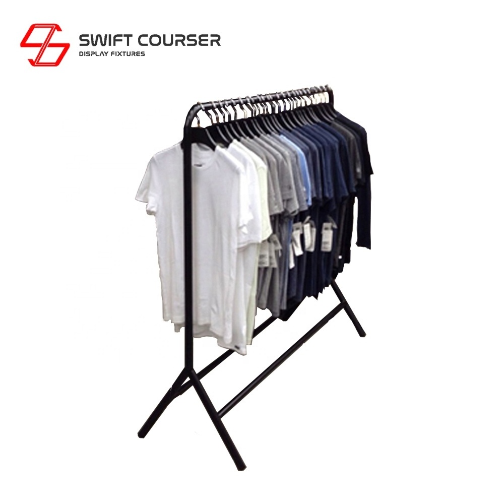 Woman cloth display counter rack stand for shop