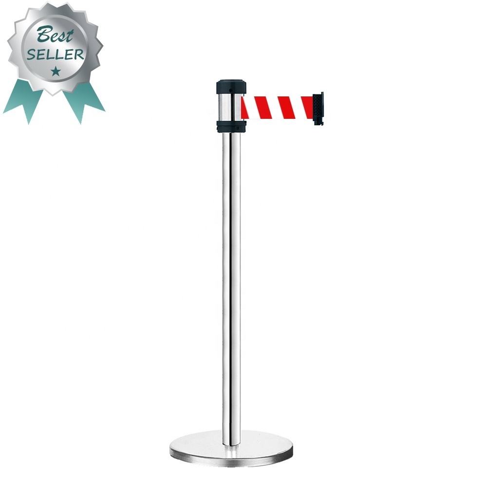 Line stanchions low cheap stanchion rope queue barrier stainless steel crowd control