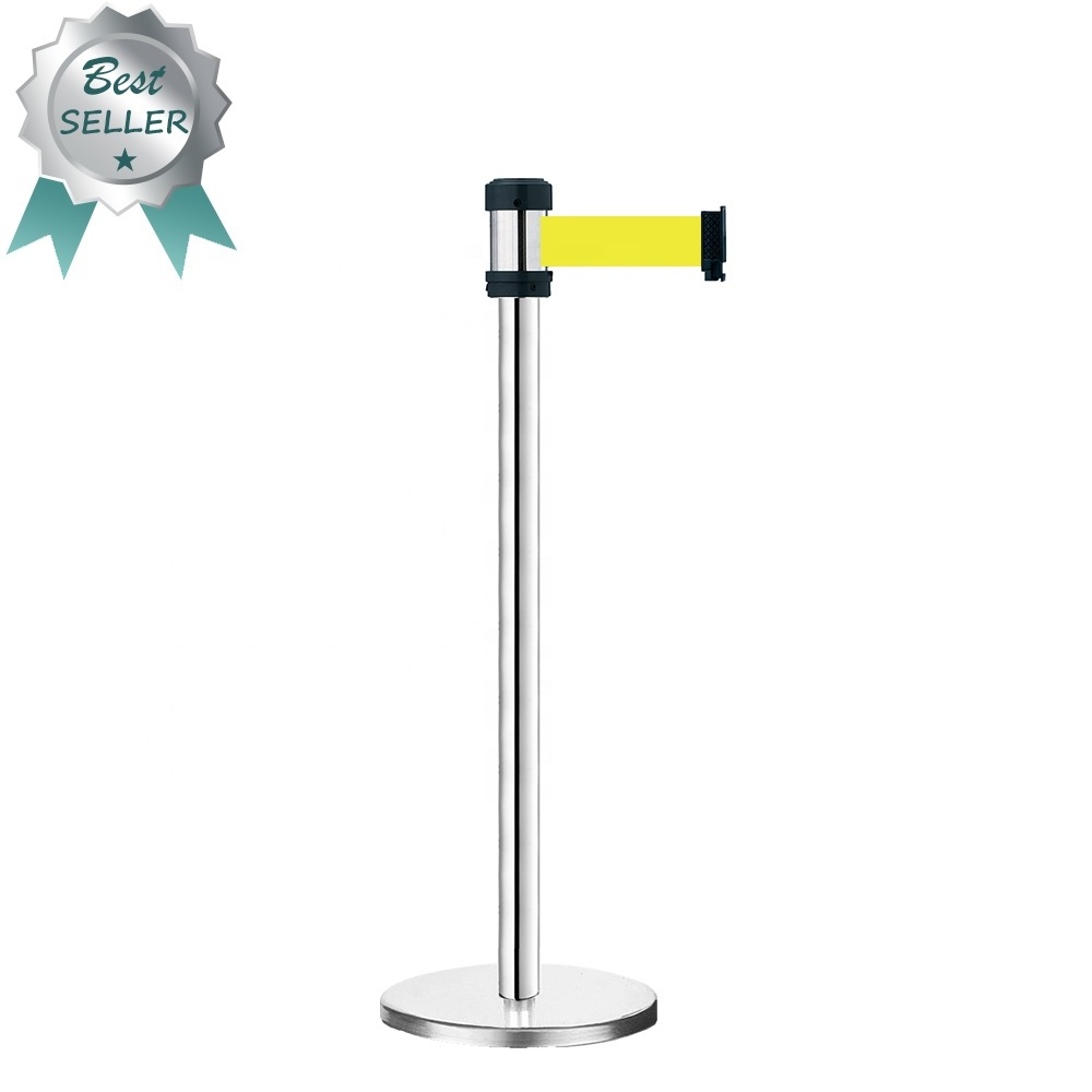 Line stanchions low cheap stanchion rope queue barrier stainless steel crowd control