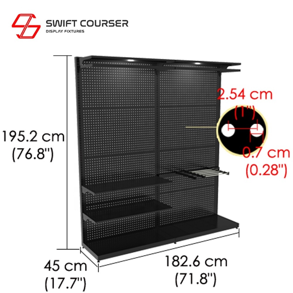 Space saving modern home wardrobe portable closet