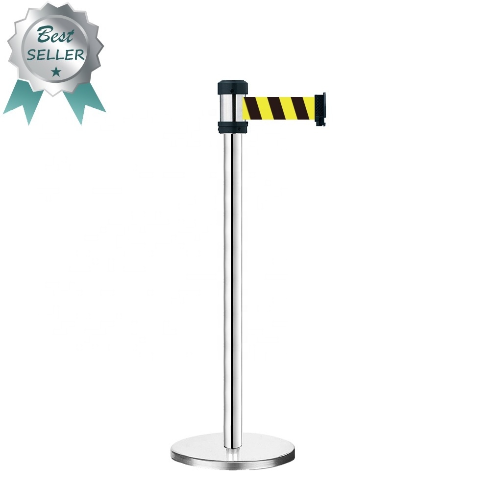 Line stanchions low cheap stanchion rope queue barrier stainless steel crowd control