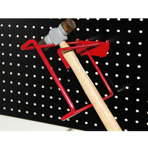 Promotional hardware designed tool pegboard hammers display rack