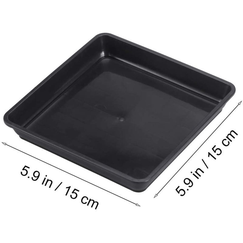 Wholesale Plastic Agriculture Seedling Trays Home Seedling Trays Plastic Nursery Garden Plant Saucer Seedling Trays