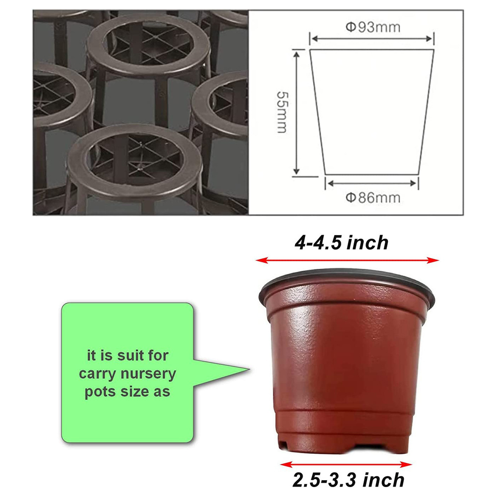 300 PP Phalaenopsis Tray 12-Hole 15-Hole Plastic Flower Rack flower Pot Butterfly Orchid Seedling Tray Holder