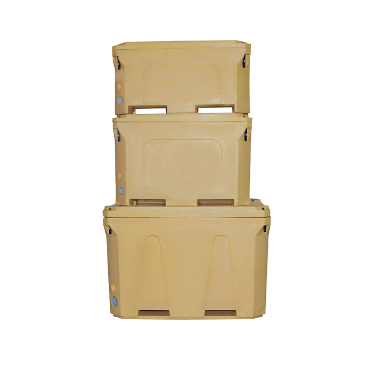 460L Lldpe Insulation Cooler Box Plastic Fish Insulated Tubs