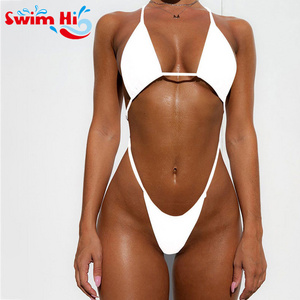 Summer Newest Fashion Swimwear Girls Ladies Split Swimsuit Lady Extreme Micro Sexy Women Crotchless Bikinis