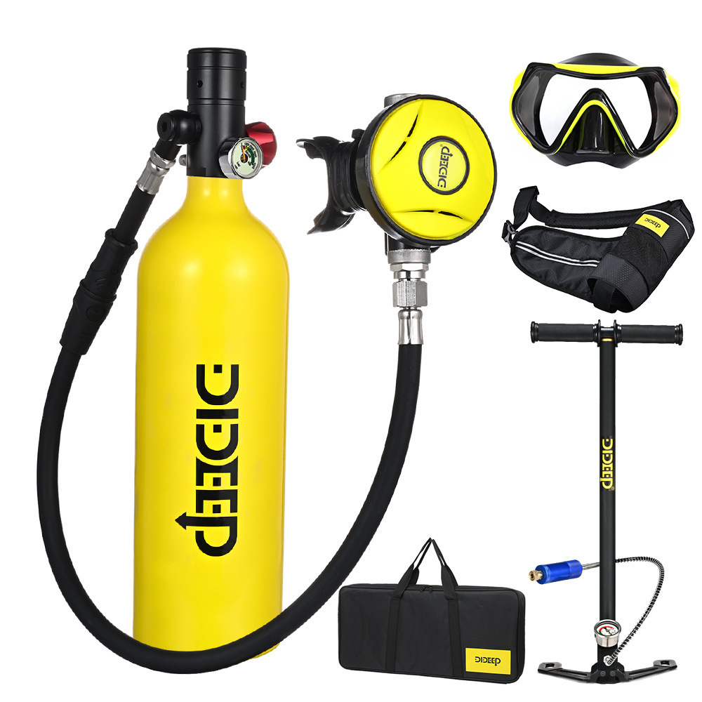 Diving Breathe Underwater Set Bottled Water Sports Diving Spearfishing Small Portable Air Cylinder Diving Tank