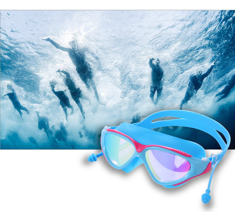 Customized Universal Kids Optical Prescription Swimming Goggles Support OEM And ODM