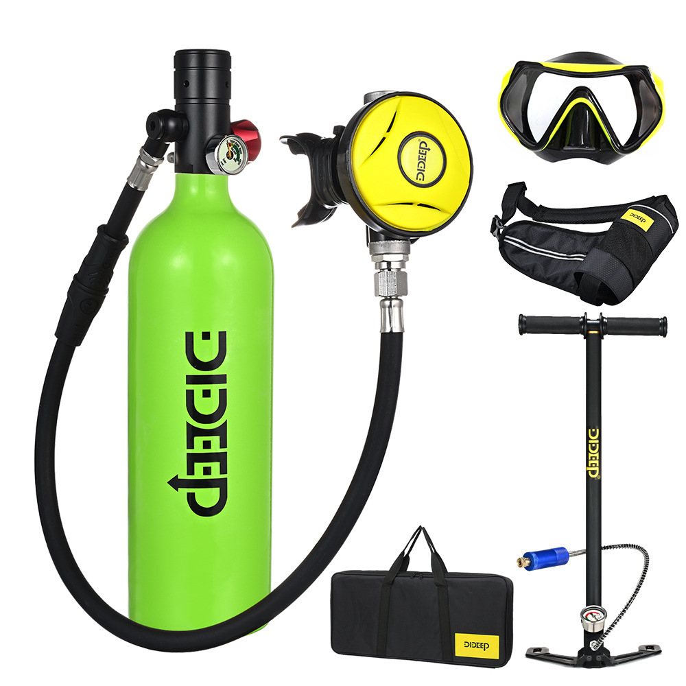 Diving Breathe Underwater Set Bottled Water Sports Diving Spearfishing Small Portable Air Cylinder Diving Tank