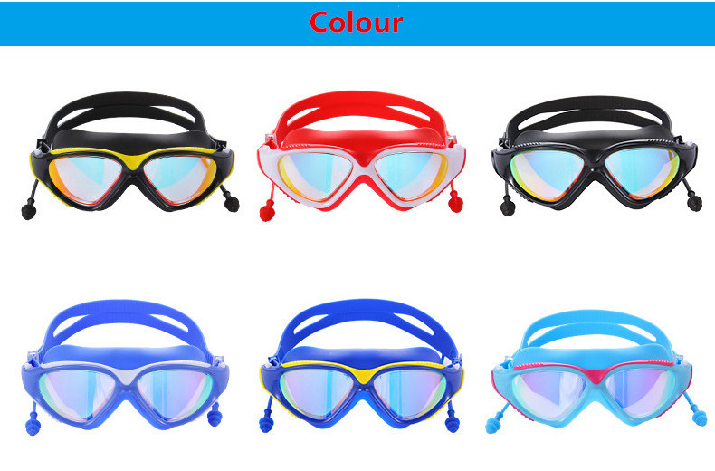 Customized Universal Kids Optical Prescription Swimming Goggles Support OEM And ODM