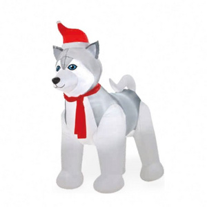 Hot Sale Air Blown Inflatable Outdoor Xmas Holiday Decoration Christmas Inflatables Dachshund Dog