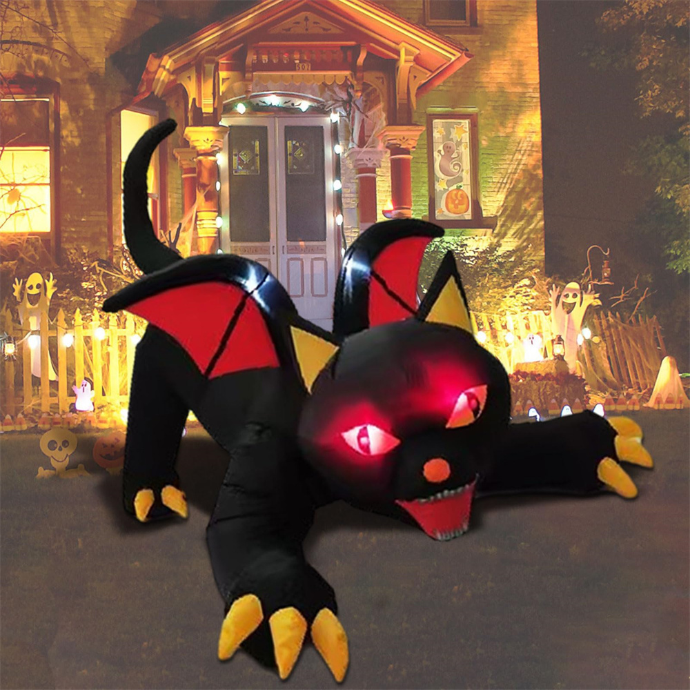 Hot selling Halloween inflatable toys giant archway inflatable model cat arch outdoor decoration arch