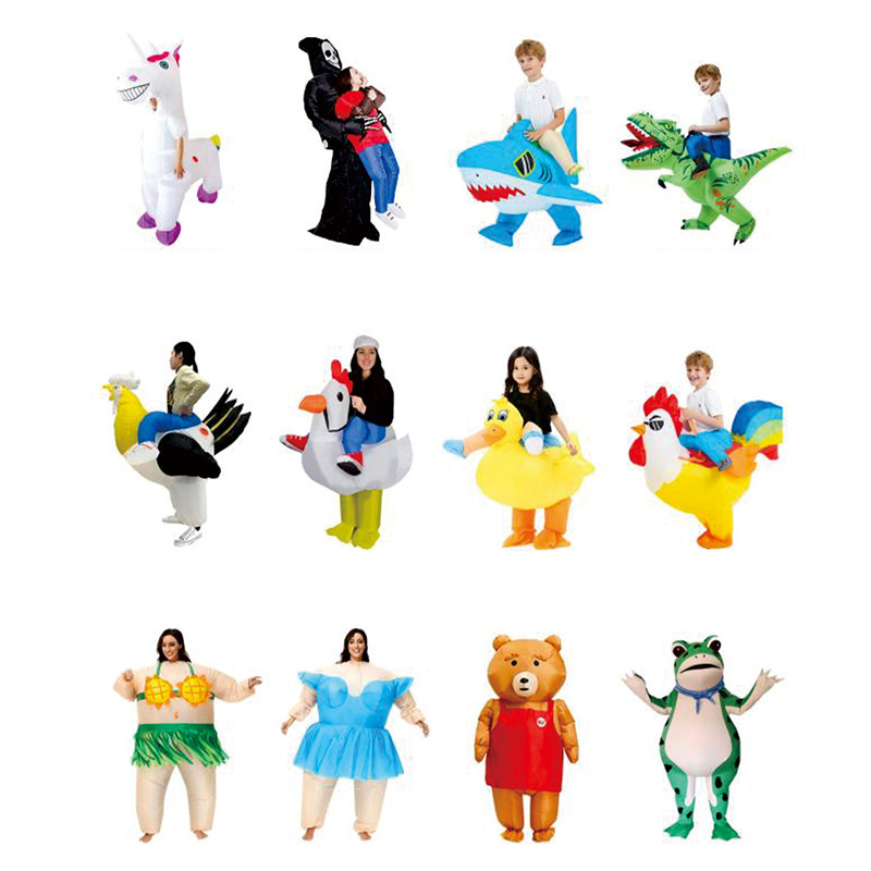 Halloween Costume Adults Dinosaur Animal Cosplay Inflatable Costume Source Factory Inflatable Costume