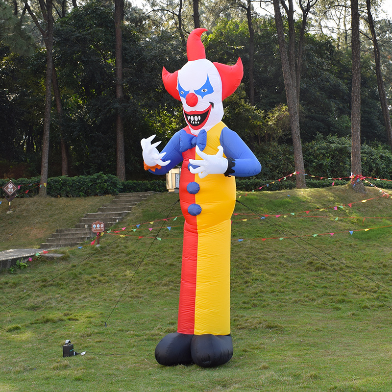 12ft Commercial Grade AD Balloon Funny Inflatable Clown Advertising Decoration