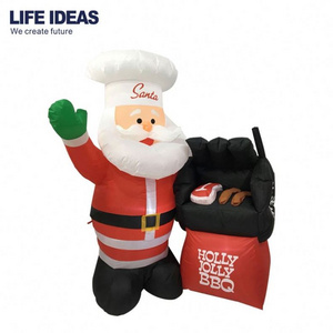 Xmas Holiday Lowes Inflatables Christmas Santa Claus, Large Commercial Decoration Inflatable