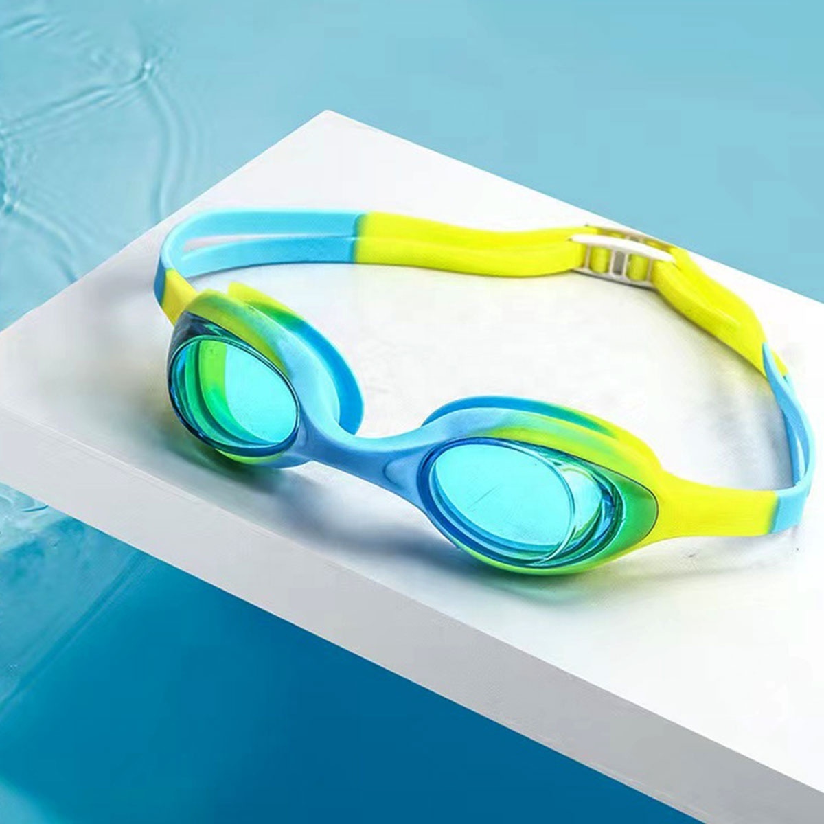 HD Anti-fog Silicone Swimming Goggles For Kids Carton Boys And Girl Customized Logo Personalized Waterproof Supplies Children