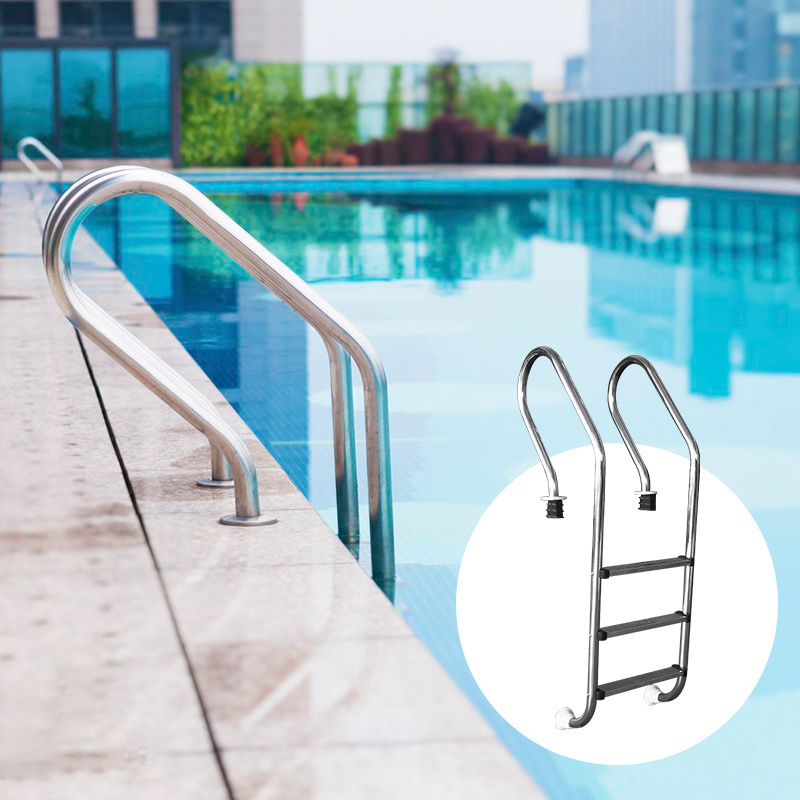 Swimming pool accessories escalera piscina stainless steel 304 316 swimming pool ladder