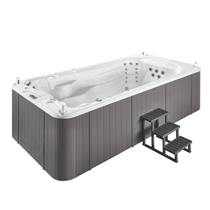 Whirlpool Spa Hot Tub Swim Spa Hot Tub with Stainless Steel Hot Tub Jets