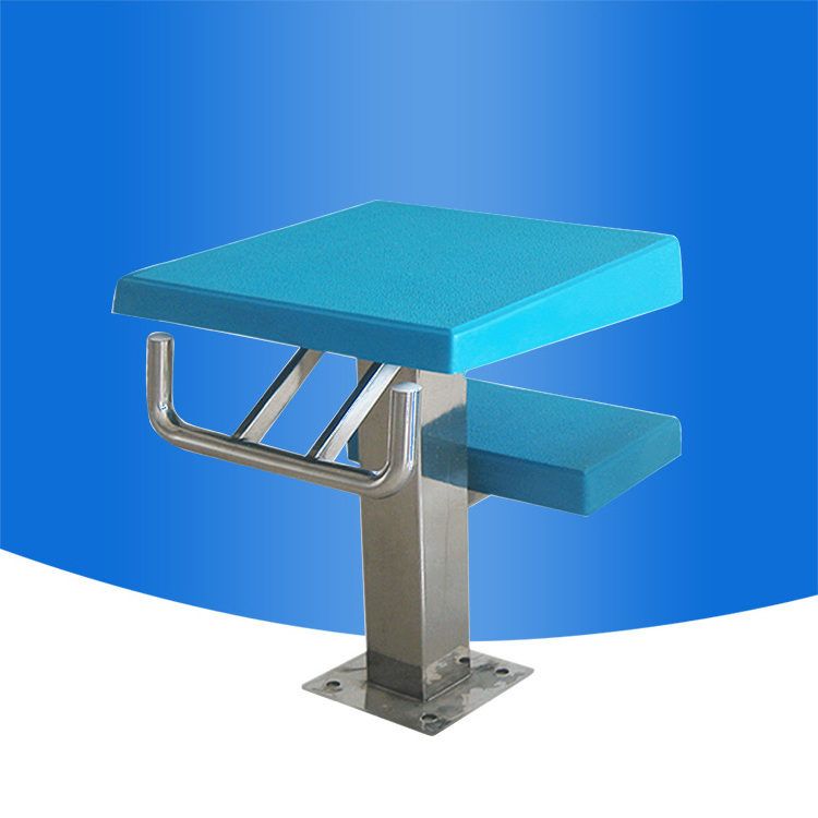 Newest Products 2 Steps Swimming Pool Accessories Starting Block For Indoor Commercial Use Swimming Pool