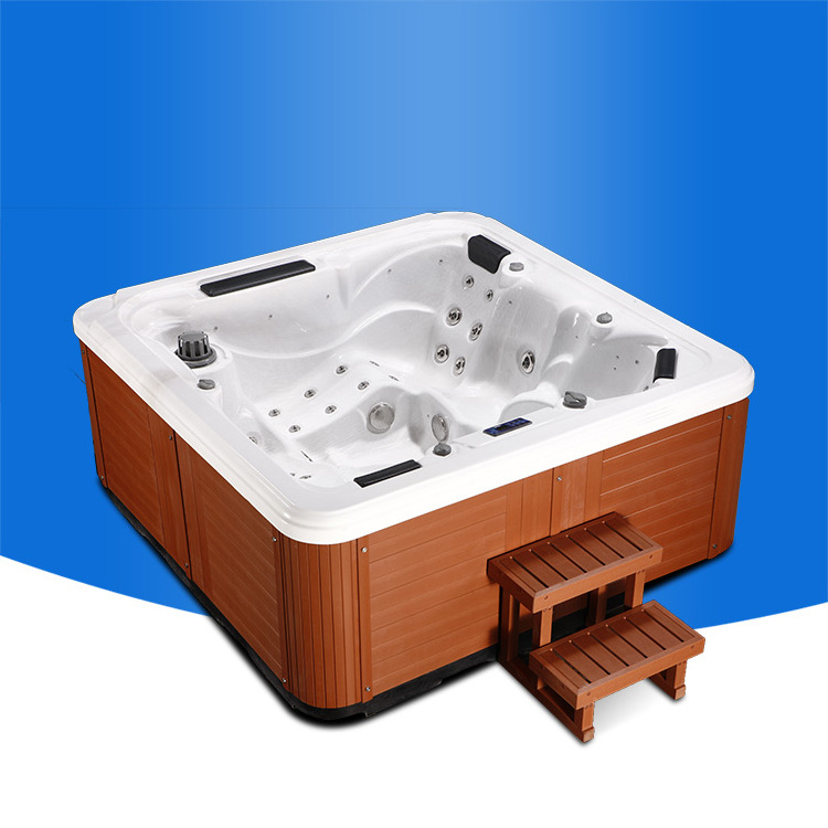 Round Outdoor 5 Person Family Massage Hot Tub Spa Hot Tub