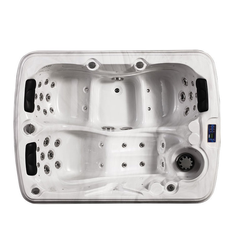 2024 New Product Luxury Acrylic outdoor hot tub spa WithJacuzzier Bath swim spa hot tub  plug and play spa hot tub