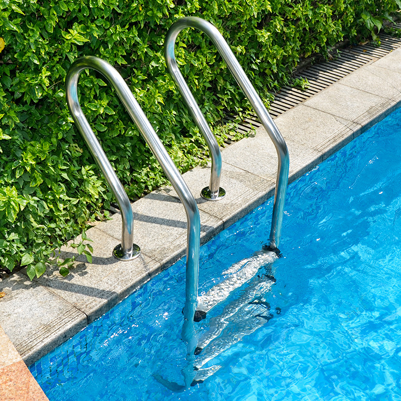 Inground 304 Stainless Steel Swimming Pool Ladder for above ground swimming Pool ladder