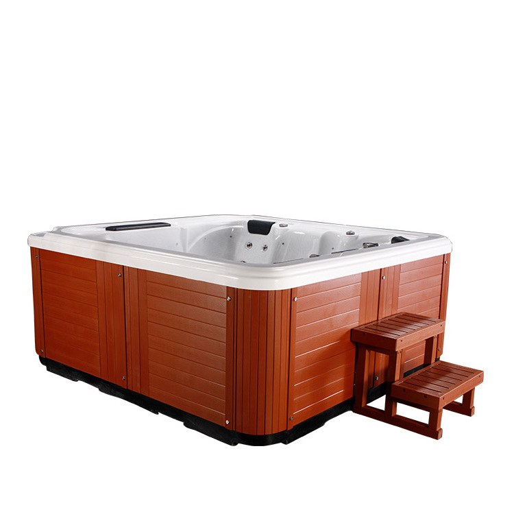 Round Outdoor 5 Person Family Massage Hot Tub Spa Hot Tub