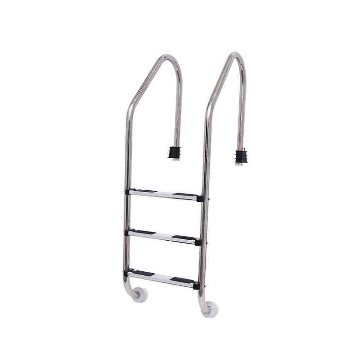 Inground 304 Stainless Steel Swimming Pool Ladder for above ground swimming Pool ladder