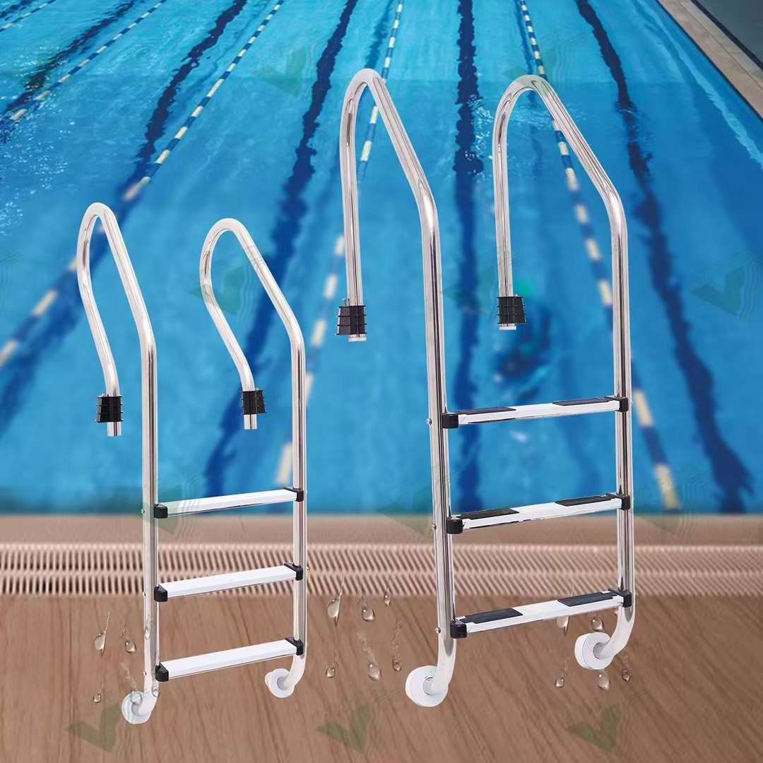 High Quality Stainless Steel Pool Ladder Swimming Pool Ladder Outdoor