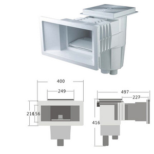 Hot Selling ABS Material Skimmer For Vinyl Pool With High Level Quality For Household Use Swimming Pool For Sale