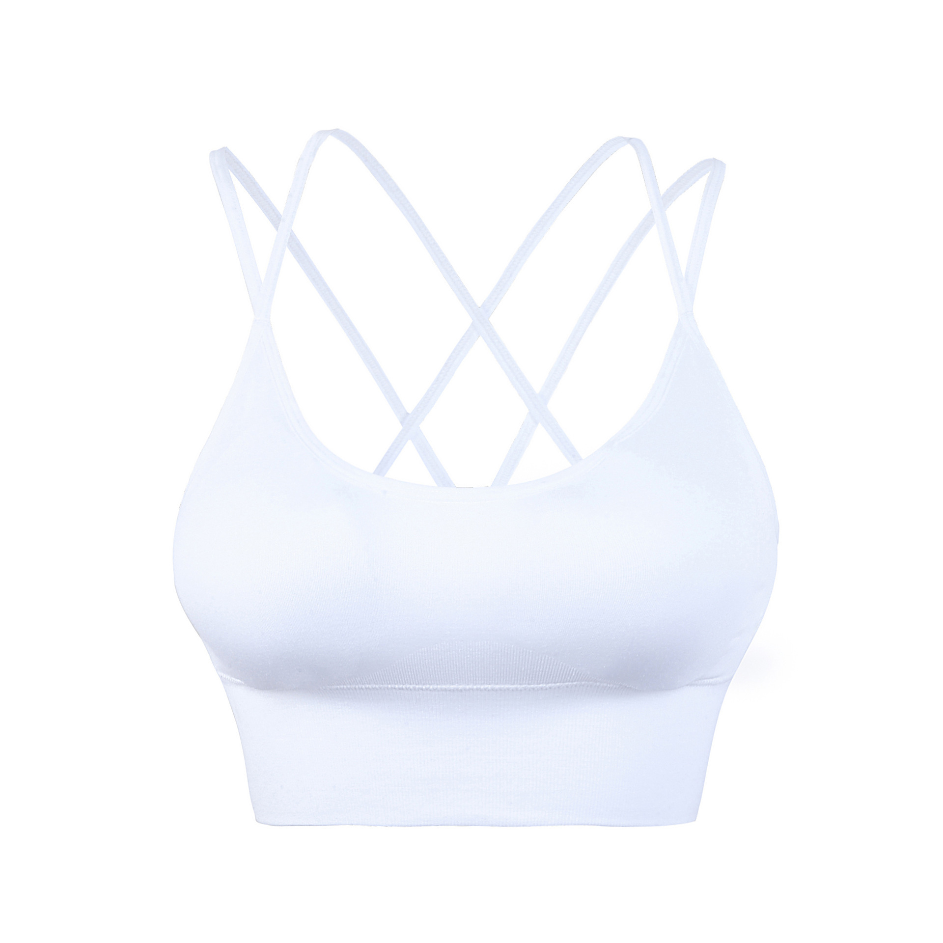 Low quantity 10pcs wholesales Fitness Sexy Girls Running Gym Yoga Bra Tops Custom Logo Crane Exercise Workout Women Sports Bra