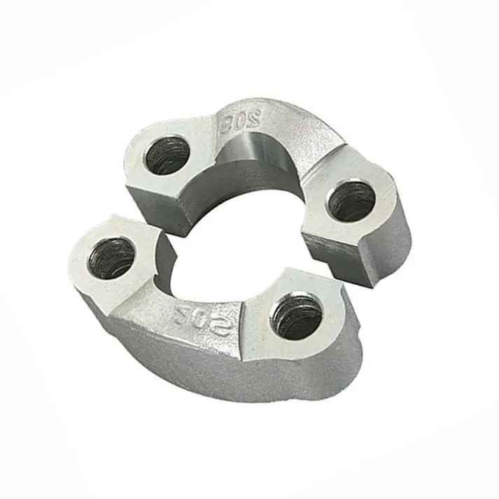 High Pressure Hydraulic Carbon Steel C45 Stainless Steel 304 316 Heavy Duty Integrated Flange Clamps