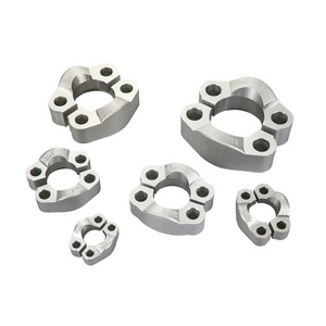 High Pressure Hydraulic Carbon Steel C45 Stainless Steel 304 316 Heavy Duty Integrated Flange Clamps