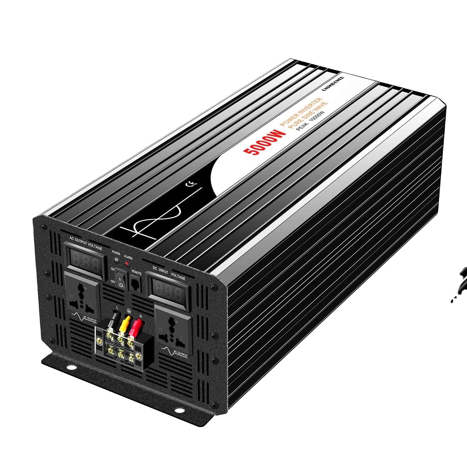 5000W solar power inverter with Universial socket DC to AC Power Inverter 60V 72V 96V to 110V China best inverters for home car