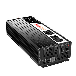 2500W 2500Watt 2.5KW 2.5KVA dc 12V 24V 48V to ac 110v 120v 220v 230v solar power inverter high frequency pure sine wave inverter