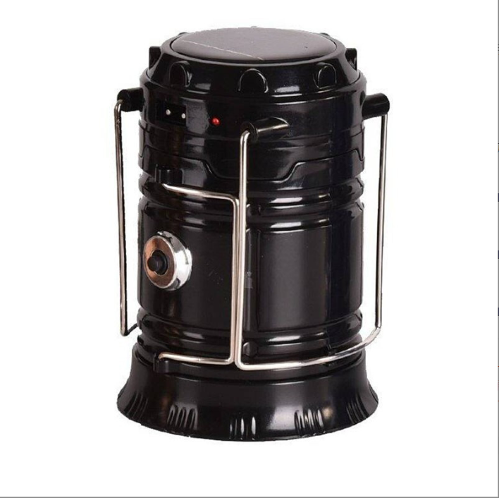 Hot Sale Collapsible Led Telescopic Light solar emergency light Camping Lantern With lithium Battery