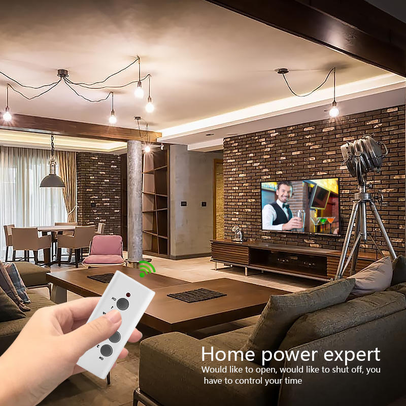 Power Socket Remote Control Wireless Smart Remote Control Socket Plug Power Outlet Light Switch ...