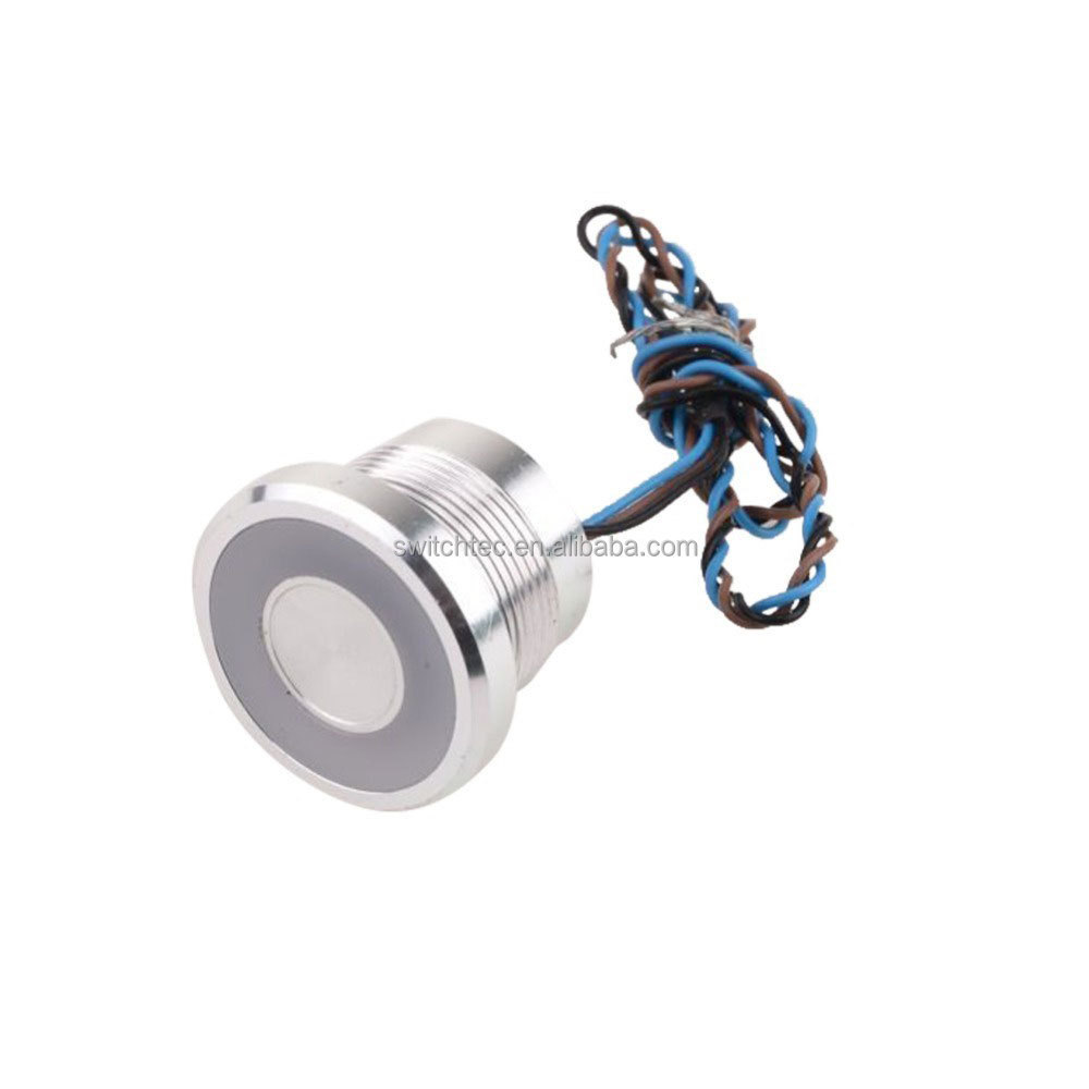 Quality Guaranteed IP67 12mm Aluminum Momentary Normal Open Piezo Switch