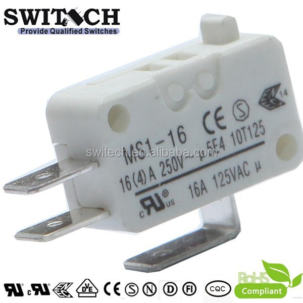 High Quality Home Appliances TUV/VDE/ENEC/EK/CQC Qualified Push Button Switches12v Smd Micro Switch t125